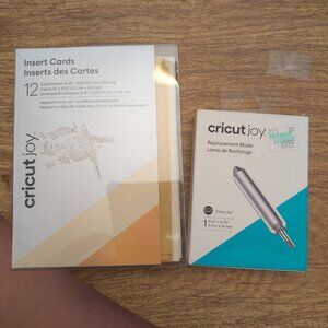 Cricut Joy Cards and Replacement Blade